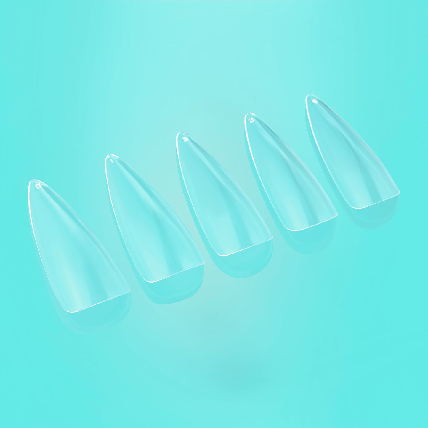 Stiletto Long Gel X Stiletto Shaped Long Length soft gel stiletto long nails