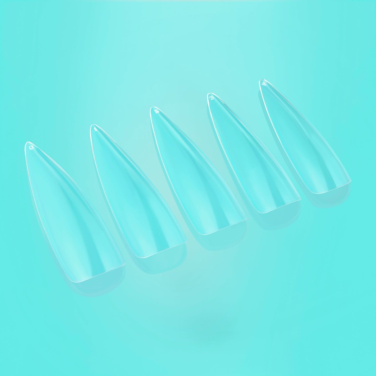 Stiletto Xl Nail tips Stiletto Shaped XL long length gel x stiletto xl