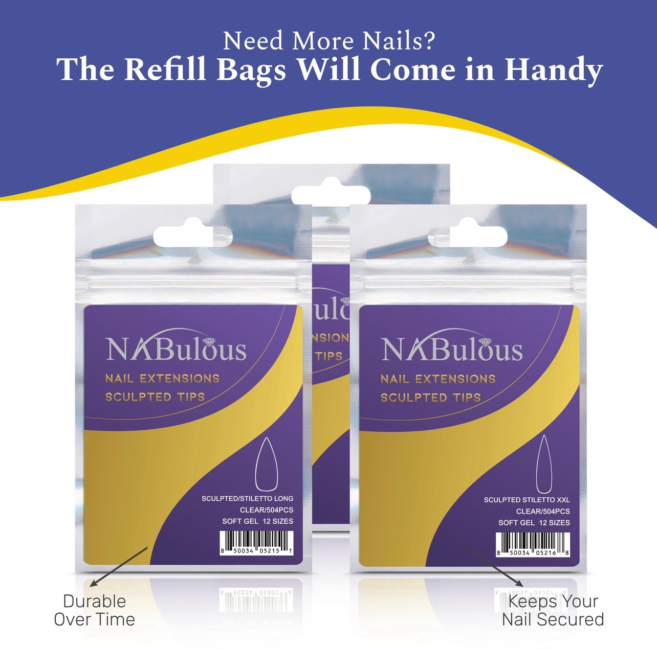 STILETTO Sculpted Refill Tips: What They Are and How to Apply Them