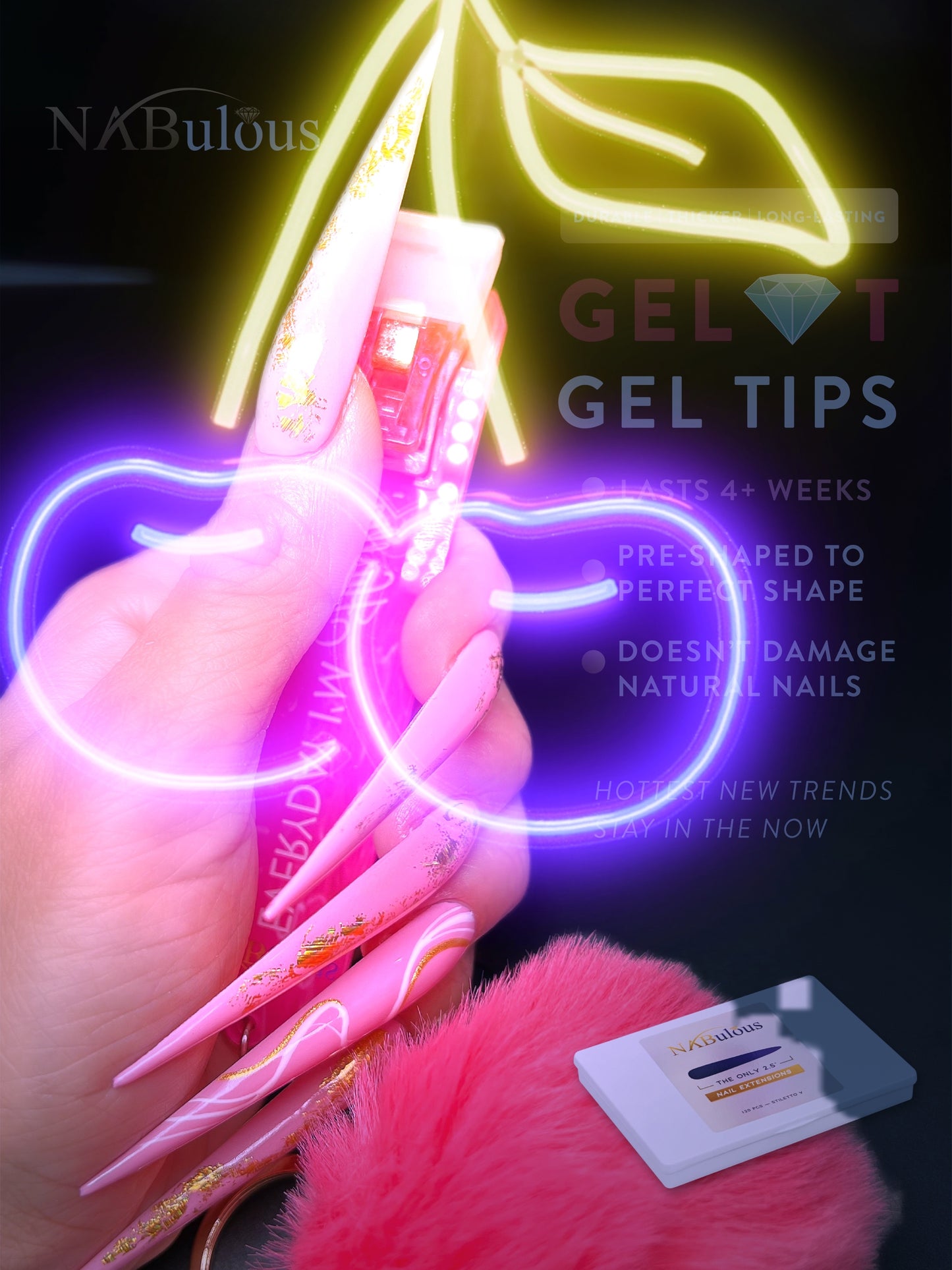 
                  
                    Long Nails Card Grabber | NABulous
                  
                