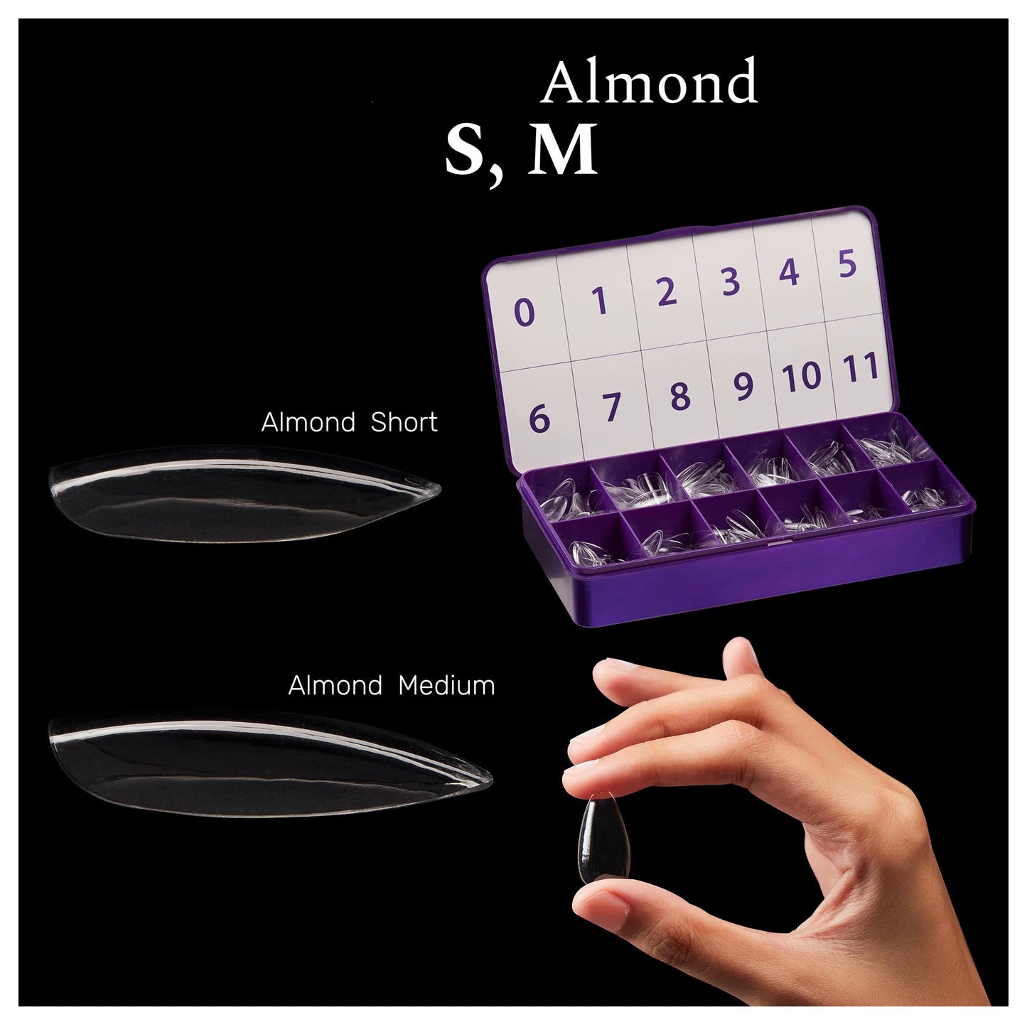 
                  
                    almond short gel x nails 
                  
                