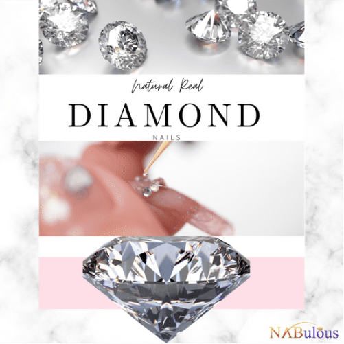 
                  
                    Real Natural Diamonds for Nails
                  
                