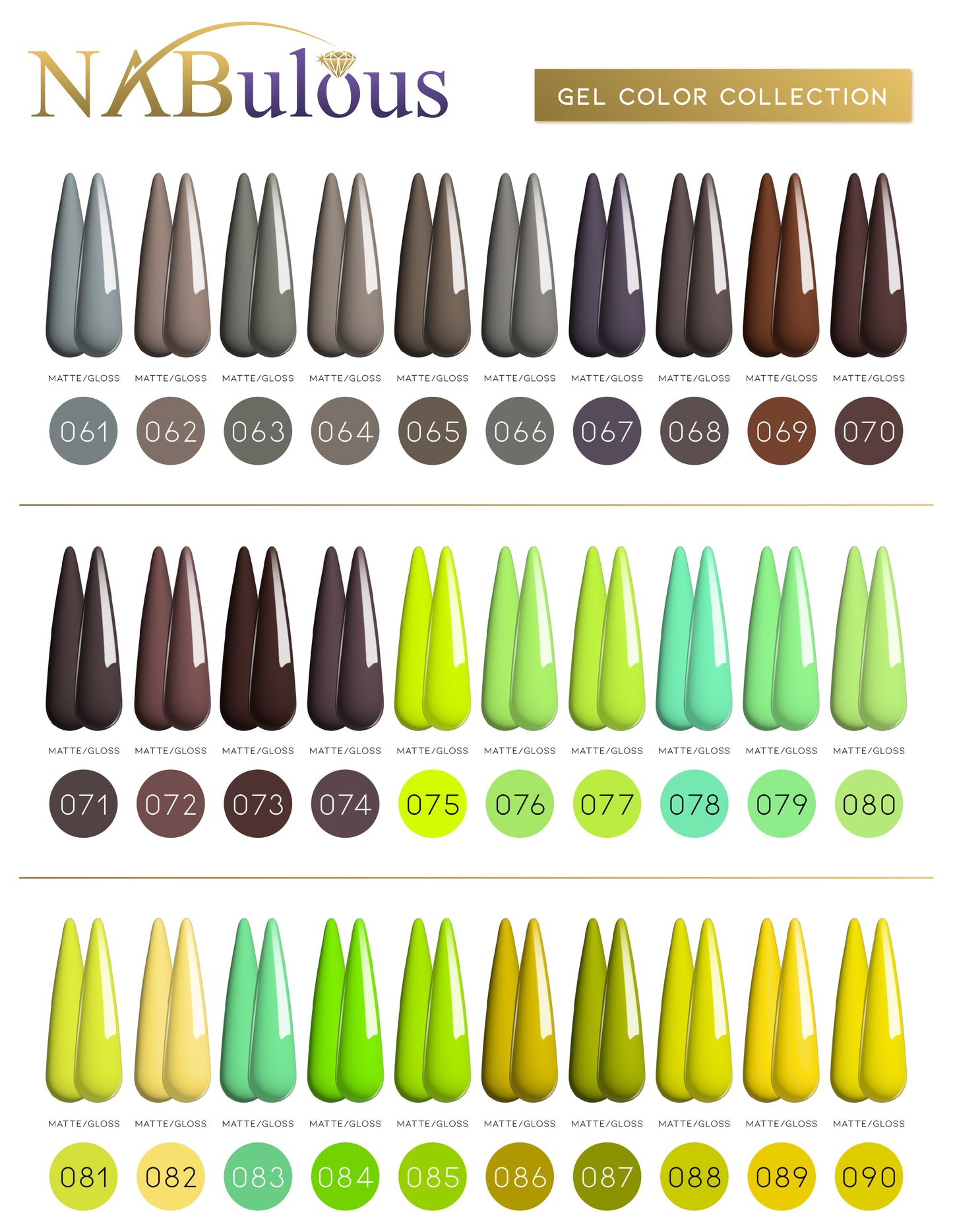 
                  
                    Colores de esmalte en gel 1-90 | NABULOSO
                  
                