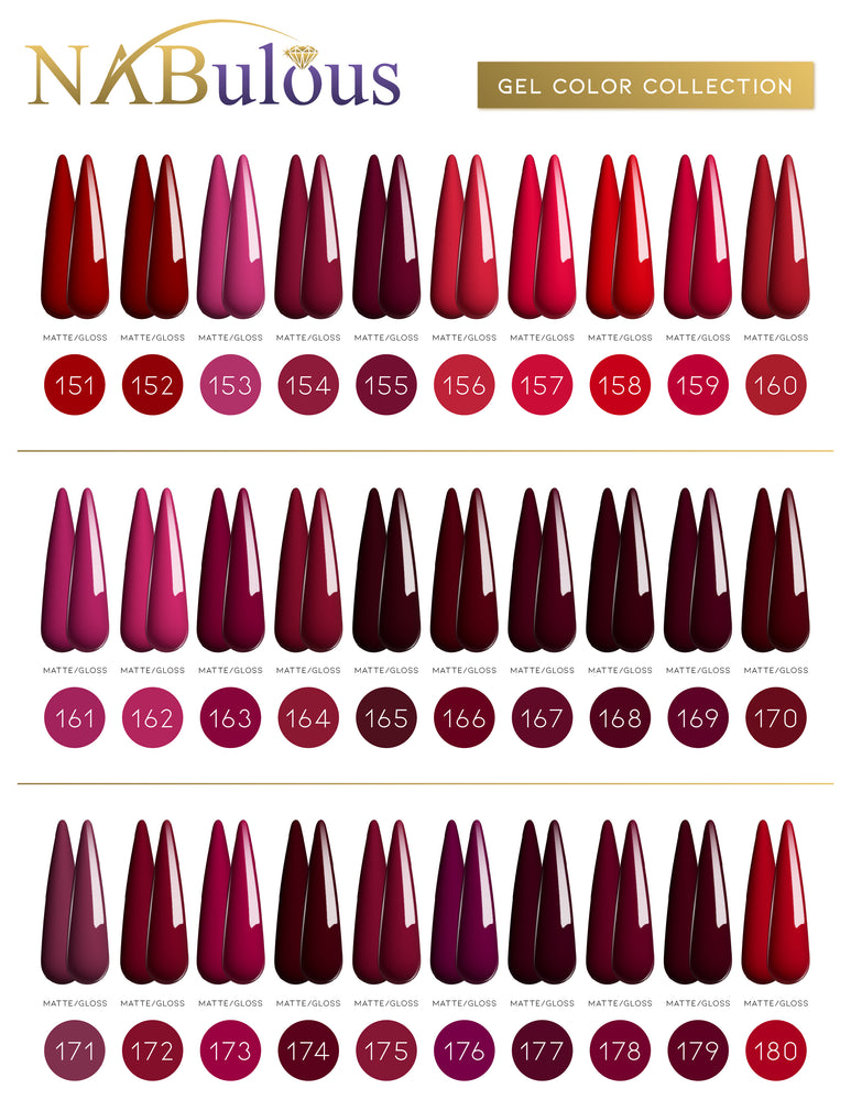
                  
                    Colores de esmalte en gel 91-180 | NABULOSO
                  
                
