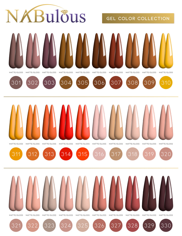 
                  
                    Gel Polish Colors 271-360 |  NABulous
                  
                
