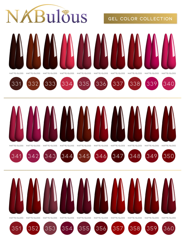 
                  
                    Gel Polish Colors 271-360 |  NABulous
                  
                