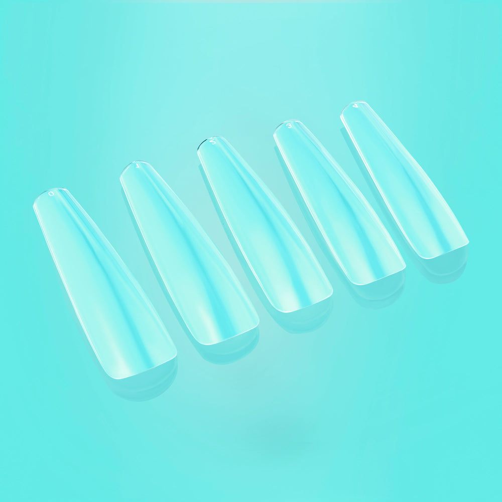 
                  
                    XL coffin soft gel x nail tips extra long length coffin shaped xl coffin
                  
                