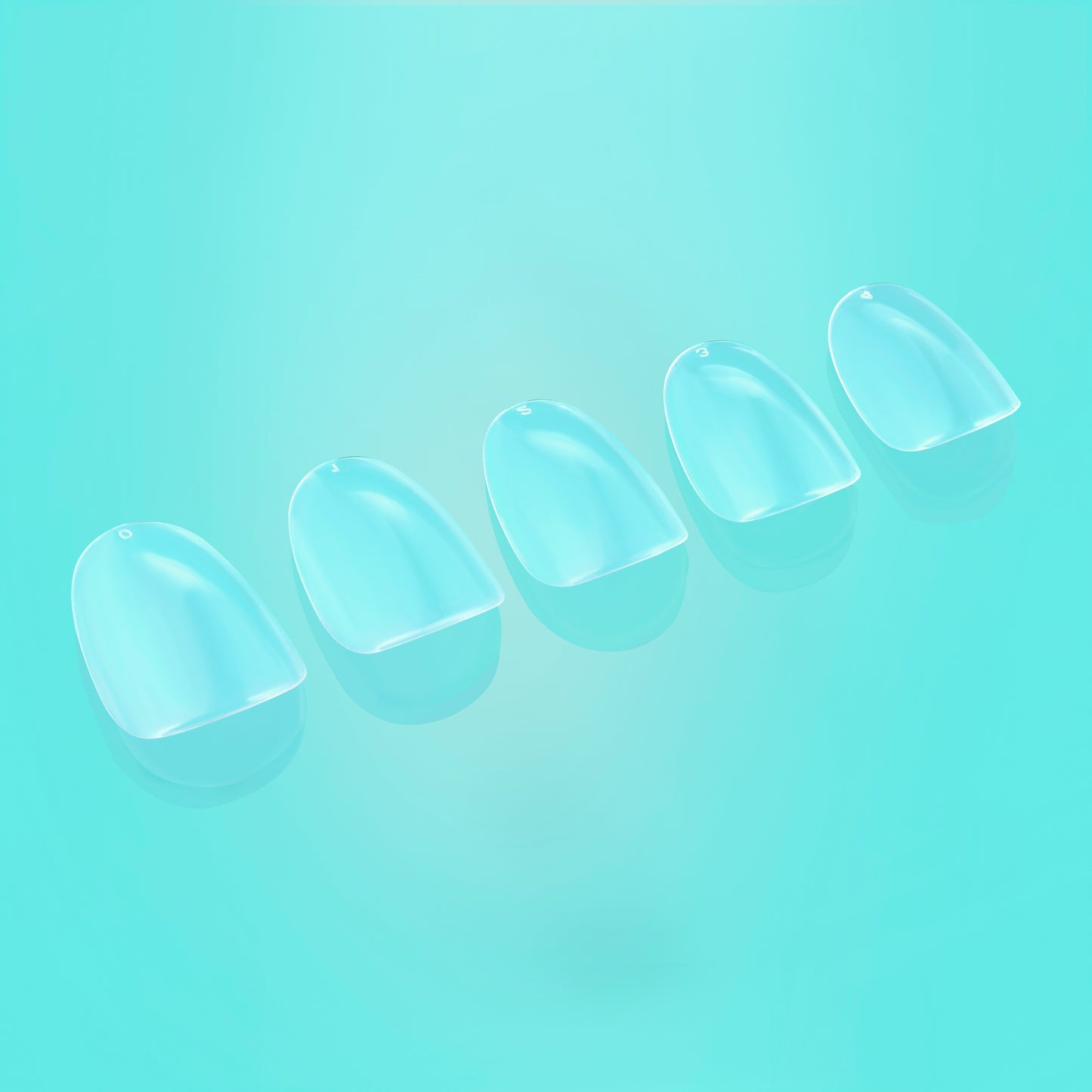 
                  
                    Oval Short nail tips round shaped short length gel x soft gel nail tip box
                  
                