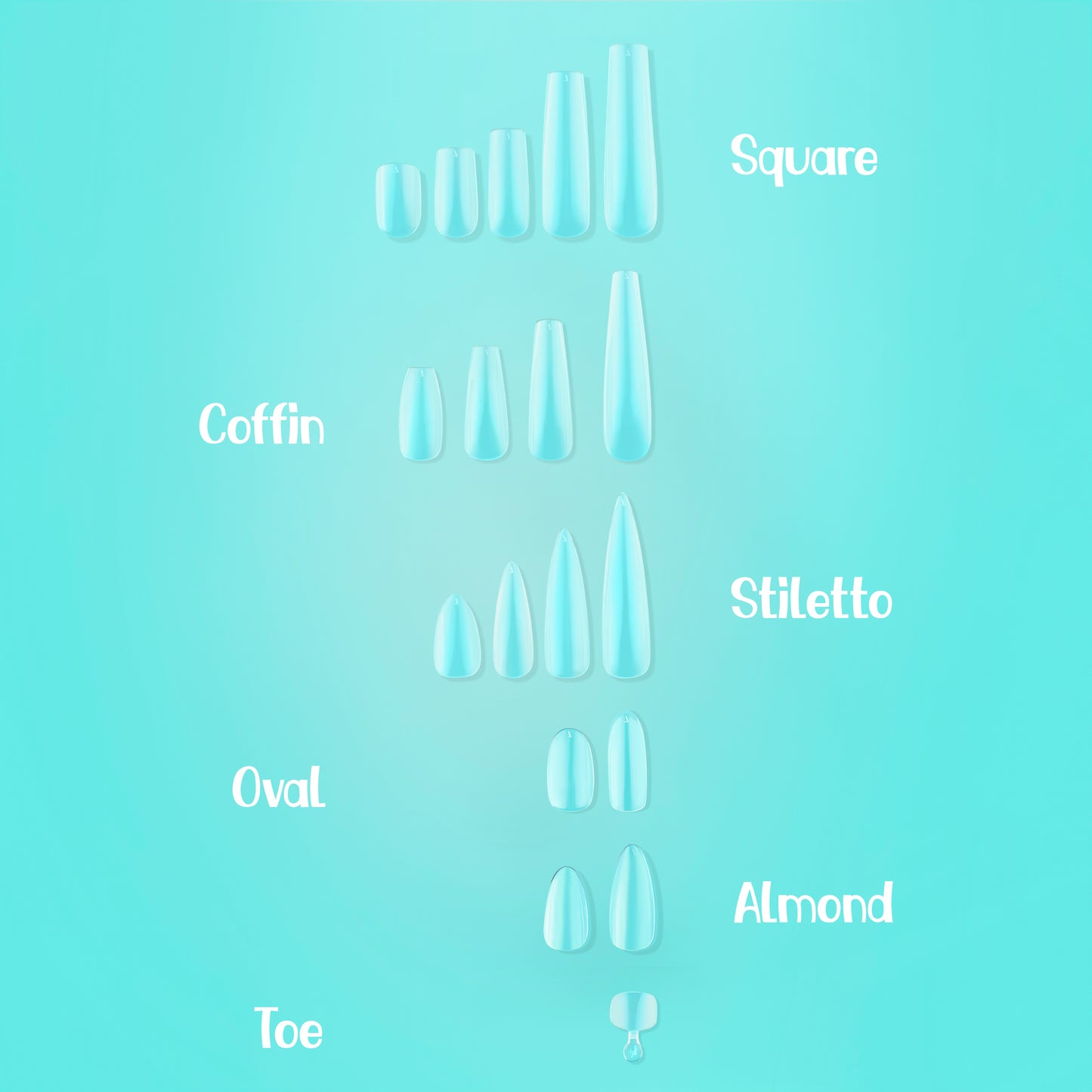 
                  
                    All Shapes | All Lengths | Gel 💎T Nail Extensions | Natural | NABulous Nails
                  
                