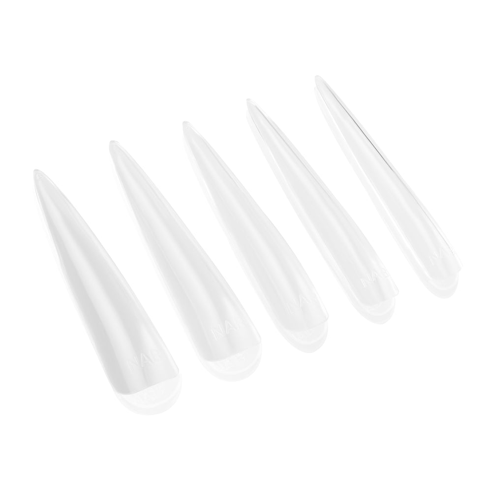 2.5 inch soft gel nail pre shaped gel x longest stiletto soft gel nails 2.5 inch full cover nails NABulous Stiletto V Soft gel nails long extra long XXXXXL XXXL XXXXL extra long nails