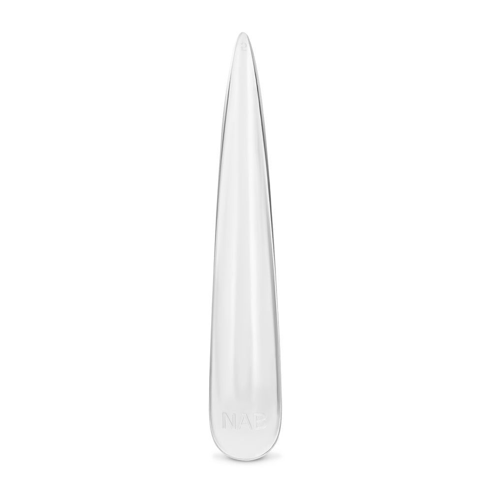 2.5 inch soft gel nail pre shaped gel x longest stiletto soft gel nails 2.5 inch full cover nails NABulous Stiletto V Soft gel nails long extra long XXXXXL XXXL XXXXL extra long nails