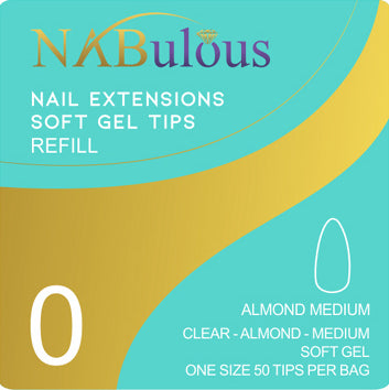 
                  
                    💅 ALMOND Refill Tips | Natural | NABulous
                  
                