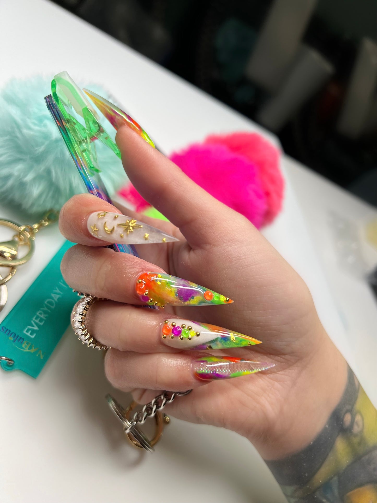 
                  
                    Long Nails Card Grabber | NABulous
                  
                