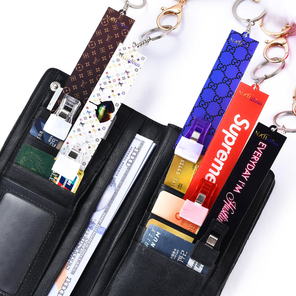 JIUYEKEW Credit Card Grabber for Long Nails, Cute Keychain Social  Distancing Tool, ATM Contactless Card Extractor Acrylic Cards Puller  Christmas Party Gifts for Women 30pcs at  Men's Clothing store